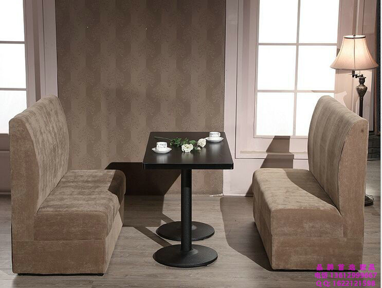 茶餐厅卡座沙发款式  茶餐厅新款桌椅出售 