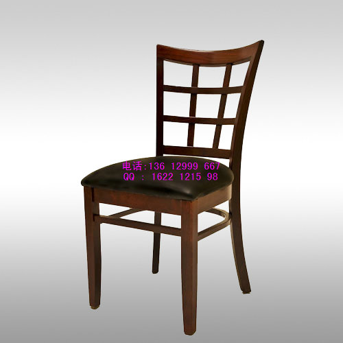 实木茶餐厅扶手餐椅定做cyt-234