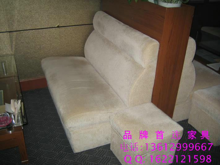 软包绒布卡座沙发定制 舒适款式厂家直销