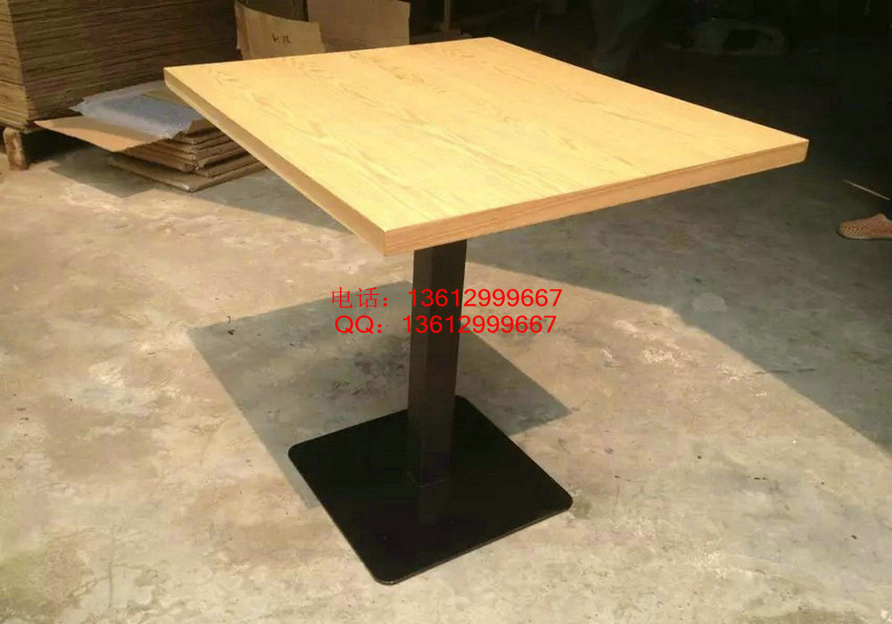 深圳家具厂专业定制餐桌  实木餐桌 防火板餐桌