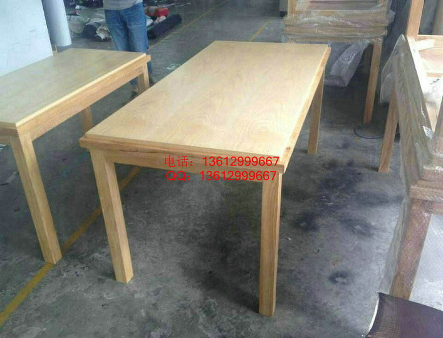 中式风格实木餐桌深圳厂家定制款式   