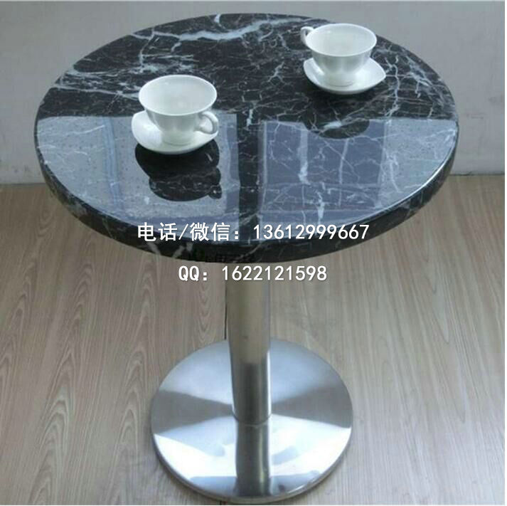 深圳咖啡厅大理石餐桌哪里定制好 价格实惠质量保证