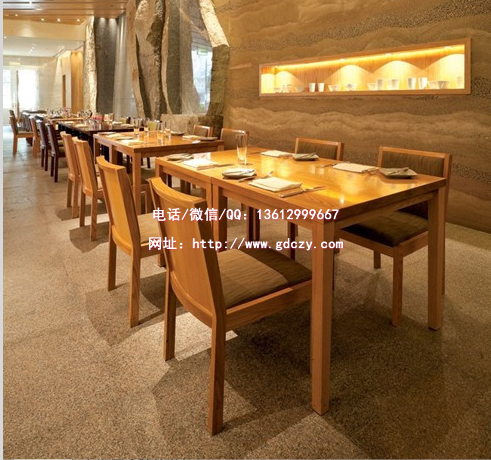 深圳家具厂专业生产实木餐椅，实木餐桌报价款 卡座沙发厂