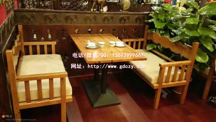 茶餐厅桌椅定制款 茶餐厅沙发卡座畅销款式