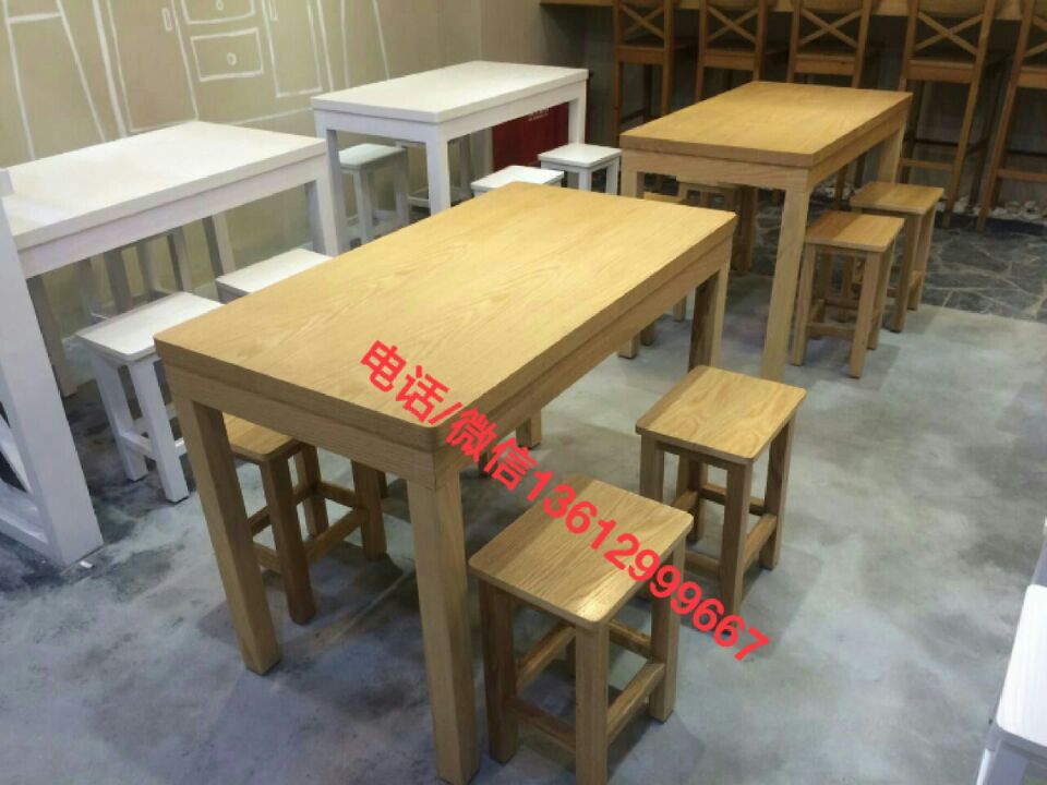 中式餐厅桌椅定制实木款式，板式家具厂专业生产