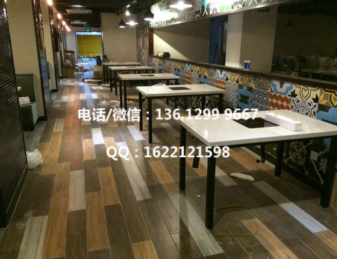 大理石火锅桌