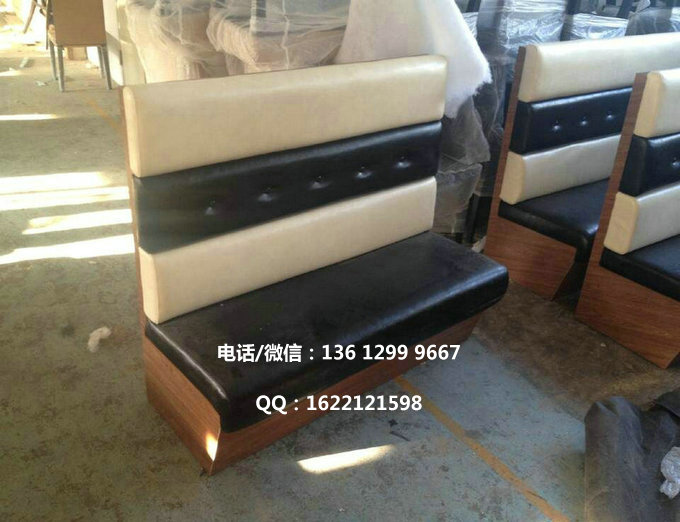 防火板饰面卡座沙发 防火板饰面卡座沙发