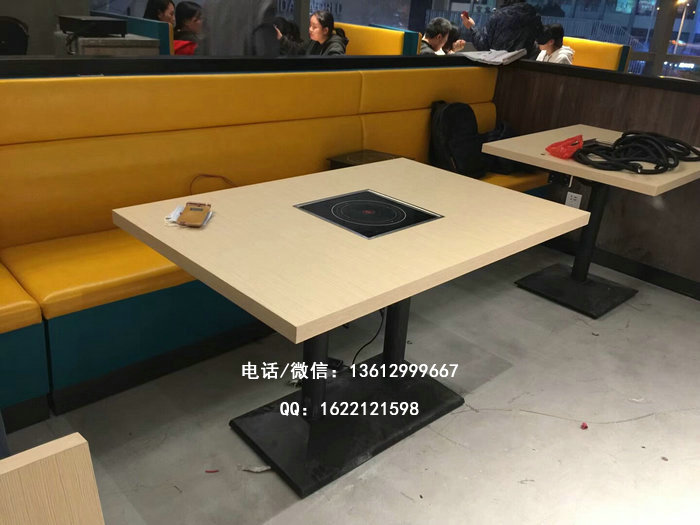 大理石火锅桌 大理石火锅桌