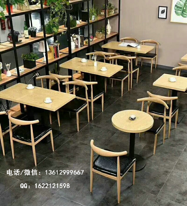 快餐店桌椅